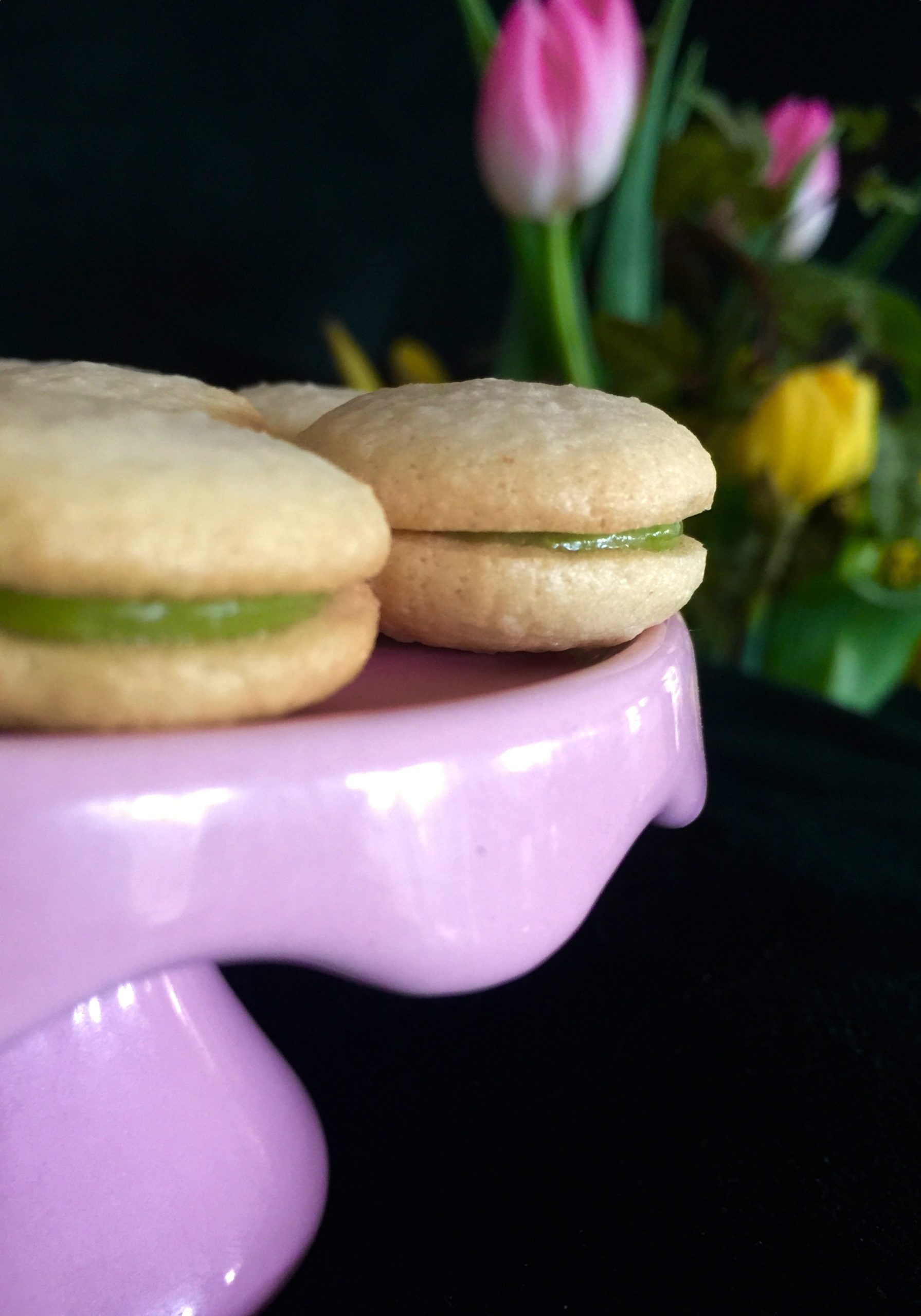 Zitronen-Matcha-&amp;quot;Macarons&amp;quot; - Sweet and Salted - Food Blog