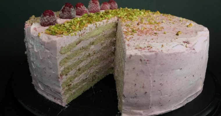 Himbeer-Haselnuss-Torte