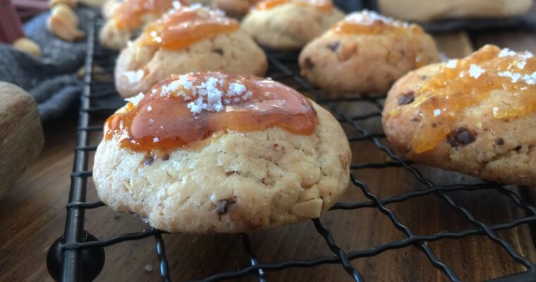 Salted-Caramel-Peanut-Cookies