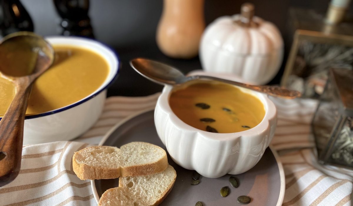 Butternut-Kürbis Suppe