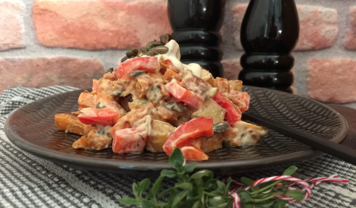 leckerer Bratkartoffel-Salat